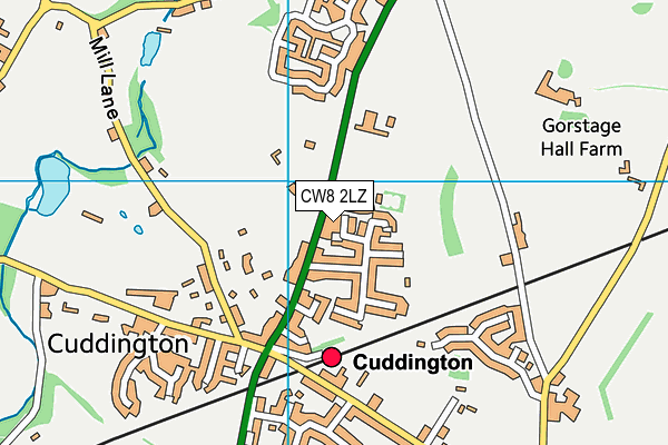 Map of RUN CHESHIRE LTD at district scale