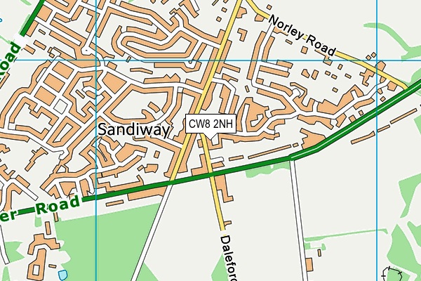 Map of MANOR HOUSE CLEANING LTD at district scale