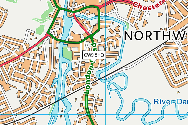 Map of CHESHIRE HOMES BUILDING AND DEVELOPMENT LTD at district scale