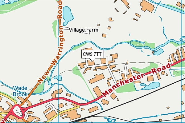 Map of WASP CONSTRUCTION LTD at district scale