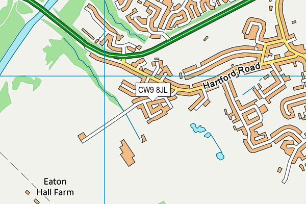Map of R WATSON DESIGN SERVICES LTD at district scale