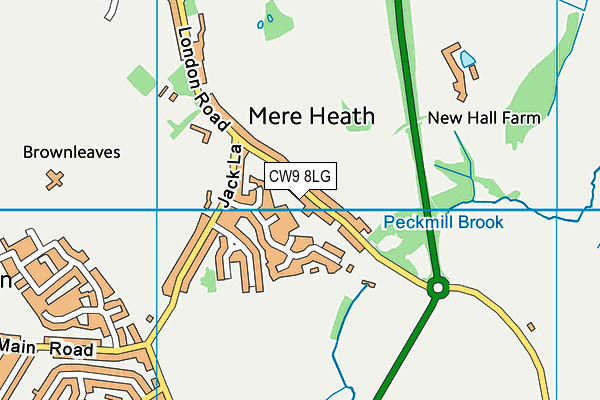 Map of MAGILL PROJECT MANAGEMENT LIMITED at district scale