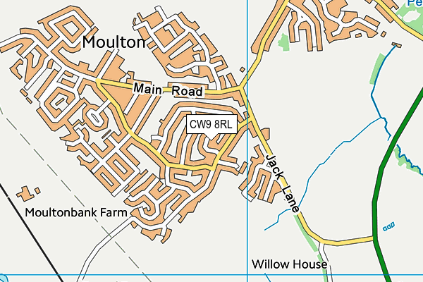 Map of FIRST ENGLISH LTD at district scale