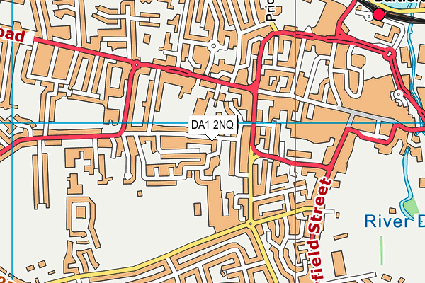 DA1 2NQ map - OS VectorMap District (Ordnance Survey)