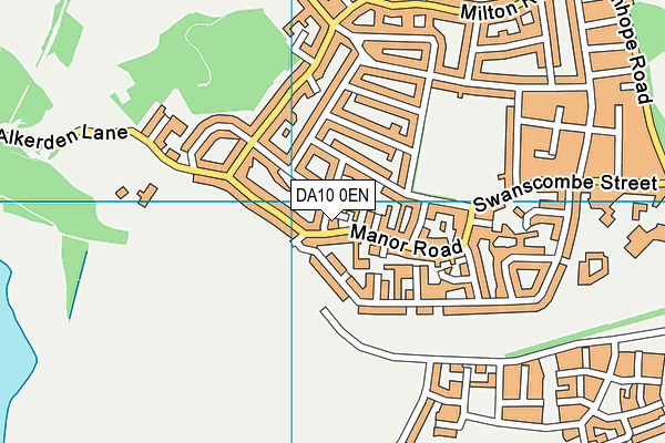 DA10 0EN map - OS VectorMap District (Ordnance Survey)