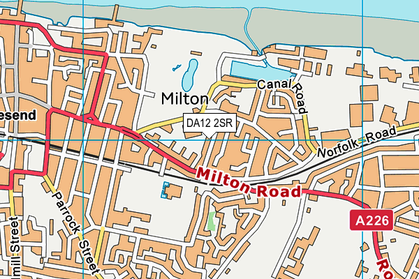 Map of ANNOR LONDON CIC at district scale