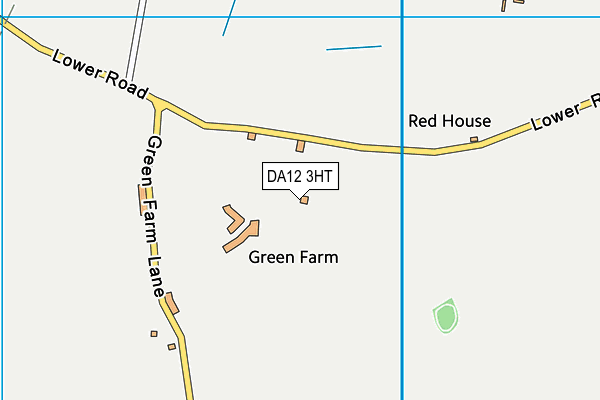 DA12 3HT map - OS VectorMap District (Ordnance Survey)