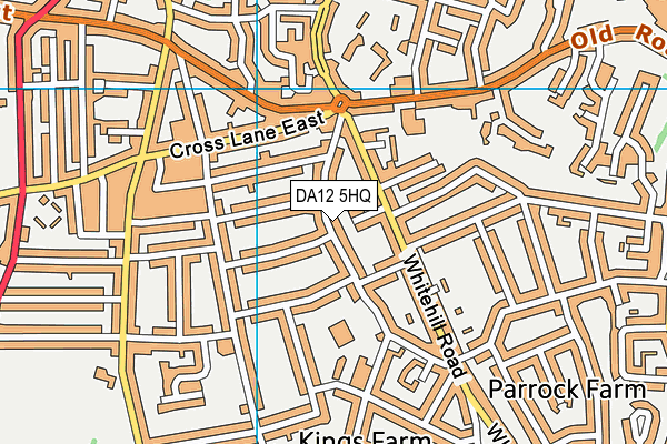 DA12 5HQ map - OS VectorMap District (Ordnance Survey)
