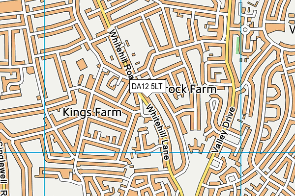 DA12 5LT map - OS VectorMap District (Ordnance Survey)