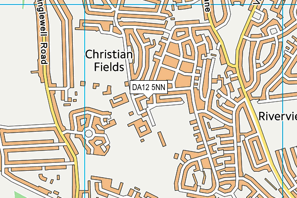 DA12 5NN map - OS VectorMap District (Ordnance Survey)