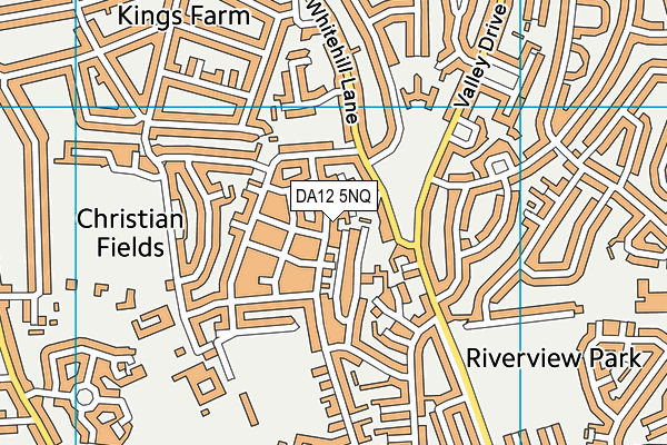 DA12 5NQ map - OS VectorMap District (Ordnance Survey)
