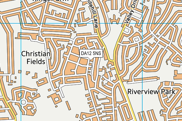 DA12 5NS map - OS VectorMap District (Ordnance Survey)