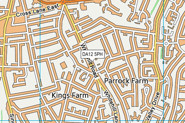 DA12 5PH map - OS VectorMap District (Ordnance Survey)