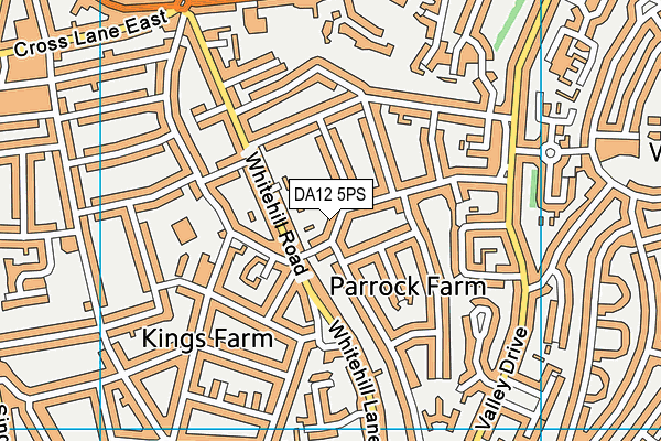 DA12 5PS map - OS VectorMap District (Ordnance Survey)