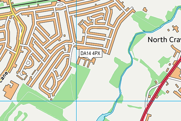 Royal Park Primary Academy map (DA14 4PX) - OS VectorMap District (Ordnance Survey)