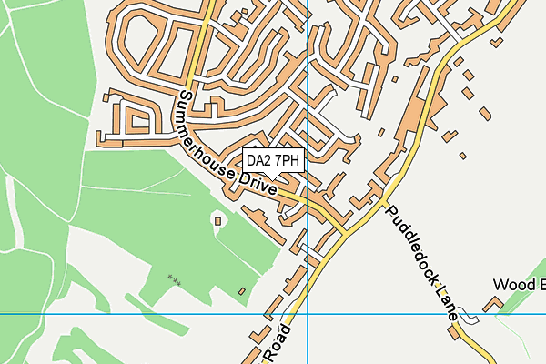 DA2 7PH map - OS VectorMap District (Ordnance Survey)