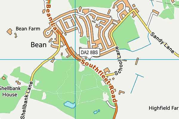 Map of SANS BEAN LIMITED at district scale