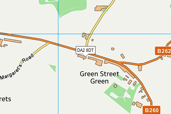 DA2 8DT map - OS VectorMap District (Ordnance Survey)