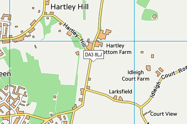 Map of HAYESWAY SCAFFOLDING LIMITED at district scale