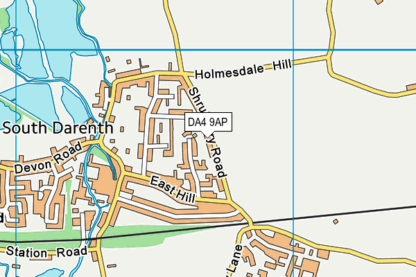 Map of RIGHTMOVE BUILDERS LTD at district scale