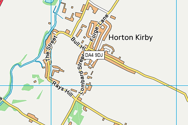 Map of HORTON KIRBY MOT STATION LIMITED at district scale