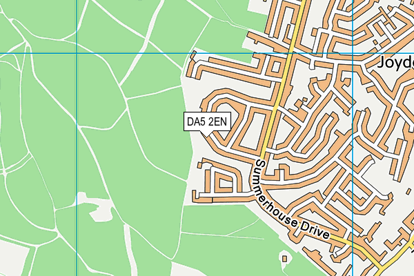 DA5 2EN map - OS VectorMap District (Ordnance Survey)