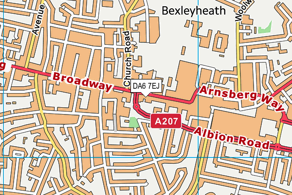 Map of FIREAWAY BEXLEYHEATH LTD at district scale