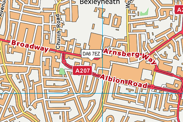 Map of SOUTHEND ASSETS HARTINGTON LTD at district scale