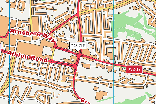 Map of TM WORKFORCE LTD at district scale