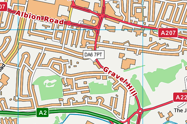 Map of THE STUBBS FREE SCHOOL LIMITED at district scale