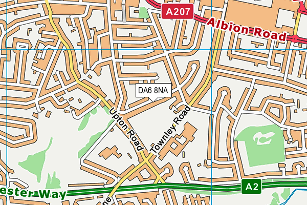 Map of WALBRIDGE LIMITED at district scale