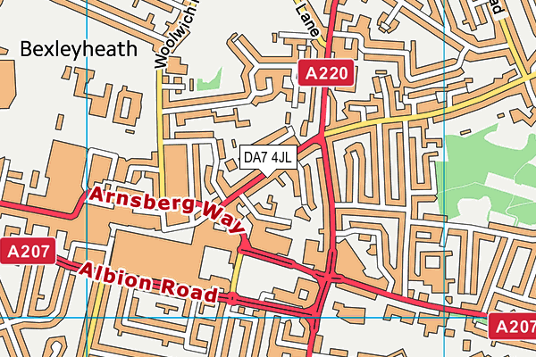 Map of BBESPOKE LTD at district scale