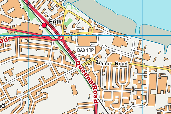 Map of ERITH PLANT SERVICES LIMITED at district scale