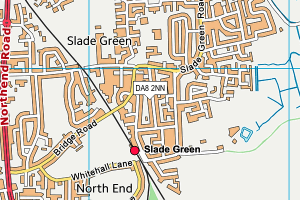 DA8 2NN map - OS VectorMap District (Ordnance Survey)