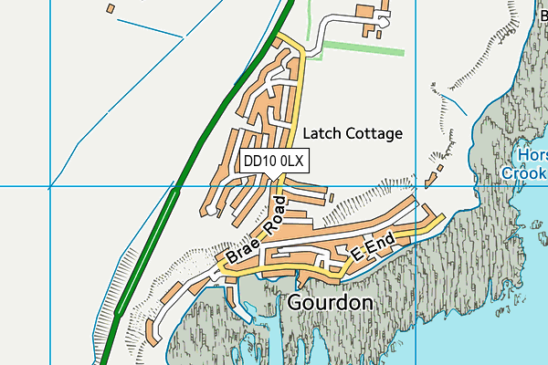 Map of DUNNOTTAR PIPING DESIGN LTD at district scale