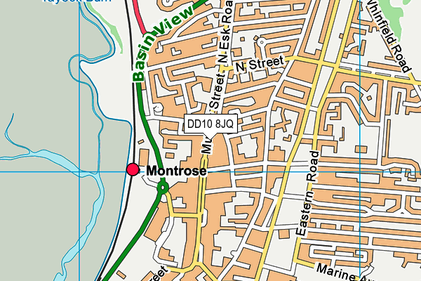 Map of 3SIXTY MONTROSE LTD at district scale