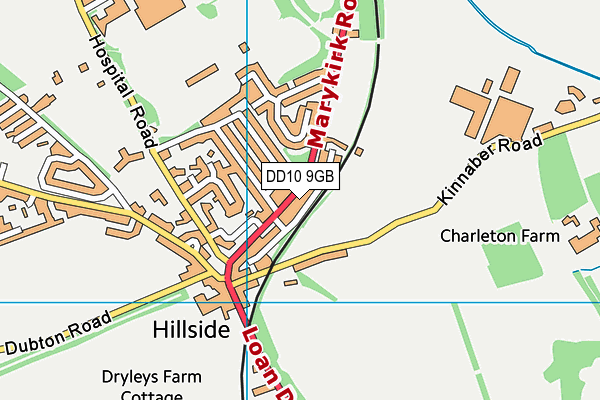 Map of MILL PAVING LTD at district scale