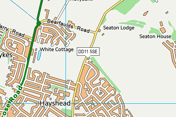 Map of CROWN PARKS (SEATON) LIMITED at district scale
