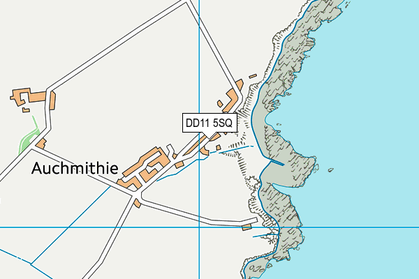 DD11 5SQ map - OS VectorMap District (Ordnance Survey)