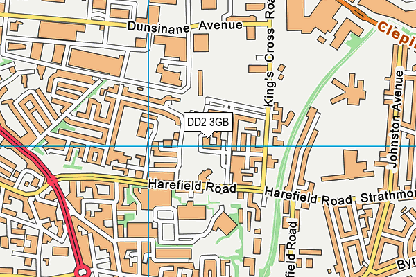 DD2 3GB map - OS VectorMap District (Ordnance Survey)