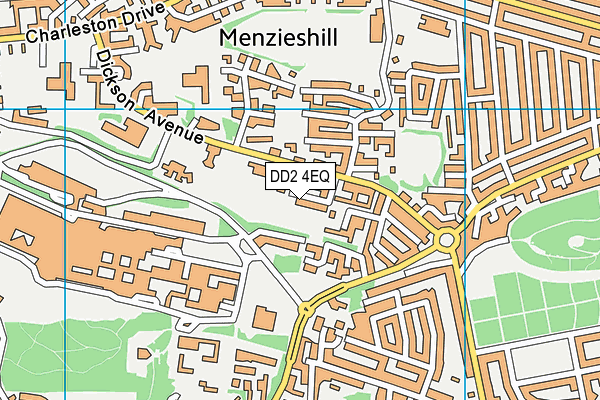 DD2 4EQ map - OS VectorMap District (Ordnance Survey)