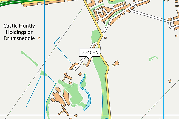 DD2 5HN map - OS VectorMap District (Ordnance Survey)