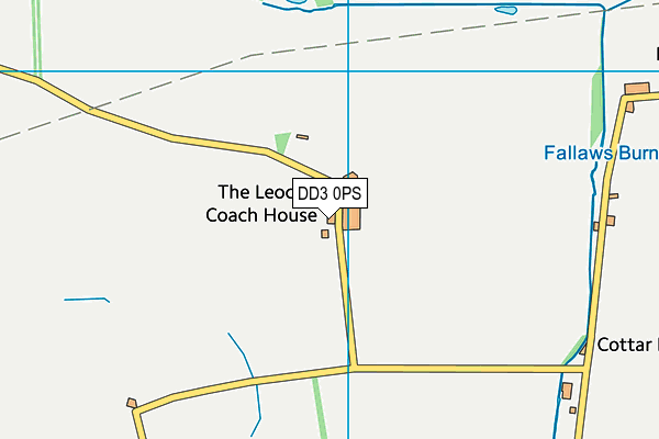 DD3 0PS map - OS VectorMap District (Ordnance Survey)