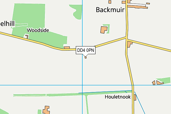 DD4 0PN map - OS VectorMap District (Ordnance Survey)