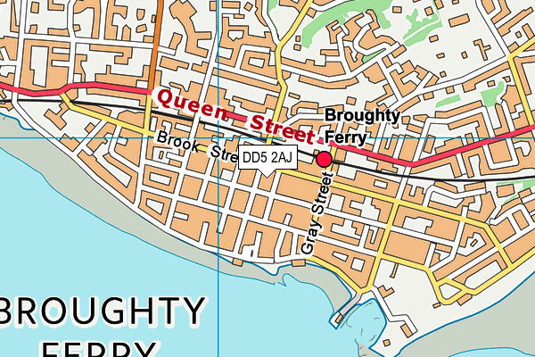 Map of GILLIES OF BROUGHTY FERRY LIMITED at district scale