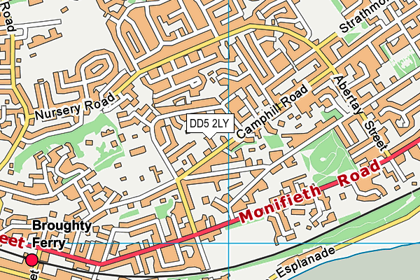 Map of ALAN MELVILLE 79 LTD at district scale