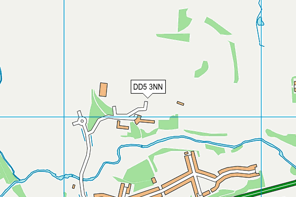 DD5 3NN map - OS VectorMap District (Ordnance Survey)