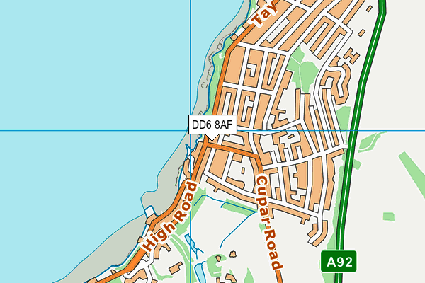 Map of THE NATURAL ENERGY COMPANY (ORKNEY) LIMITED at district scale