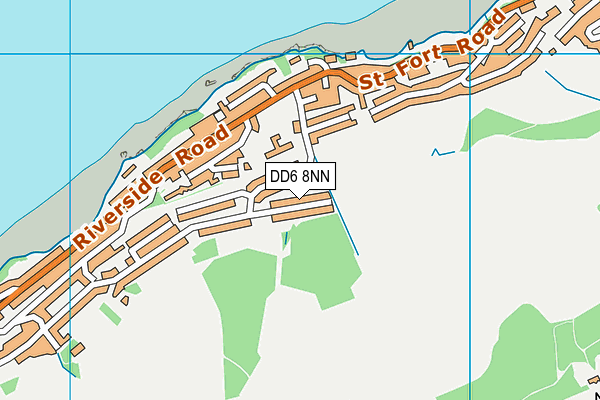DD6 8NN map - OS VectorMap District (Ordnance Survey)