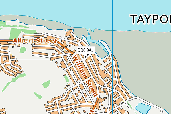 Map of TAYPORT COMMUNITY ENTERPRISES LIMITED at district scale